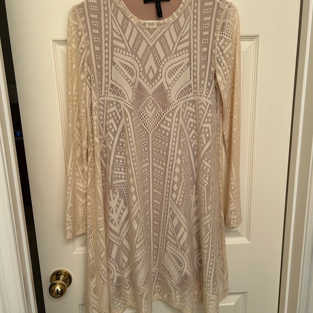 BCBGMaxAzria A-Line Lace Dress